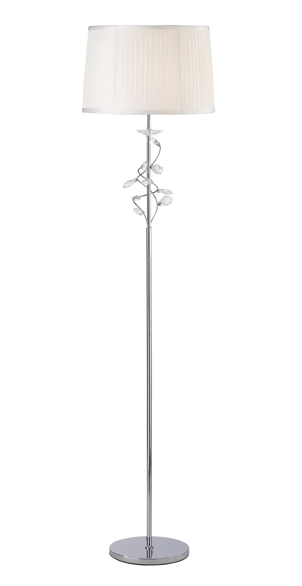 Willow Crystal Floor Lamps Diyas Shaded Floor Lamps Willow Crystal Floor Lamps Diyas Shaded Floor Lamps